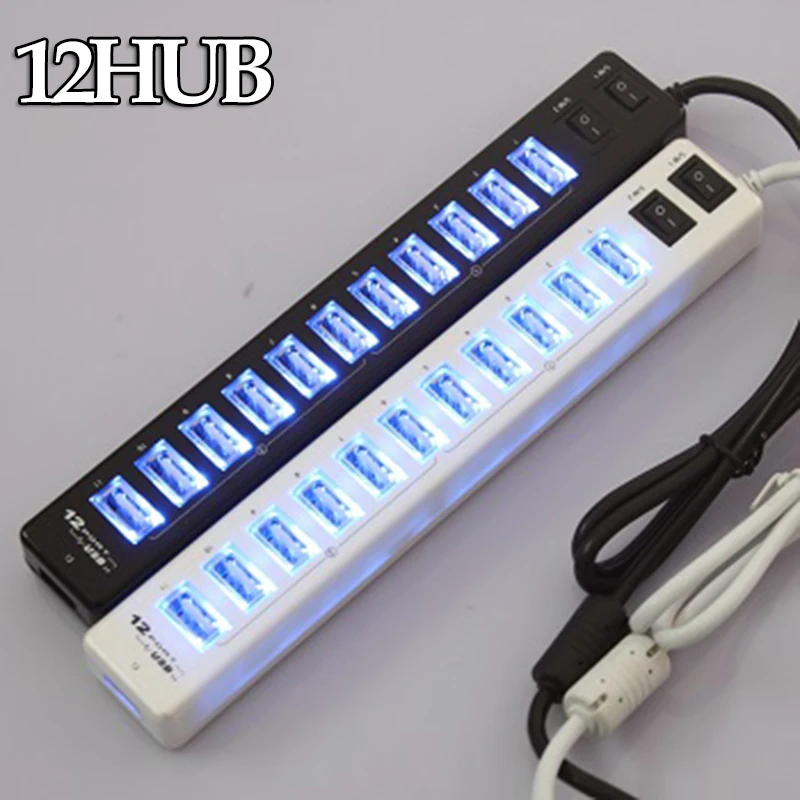 Usb хаб 4/7/12 Порты и разъёмы расширитель адаптер USB 3 0 концентратор Мульти