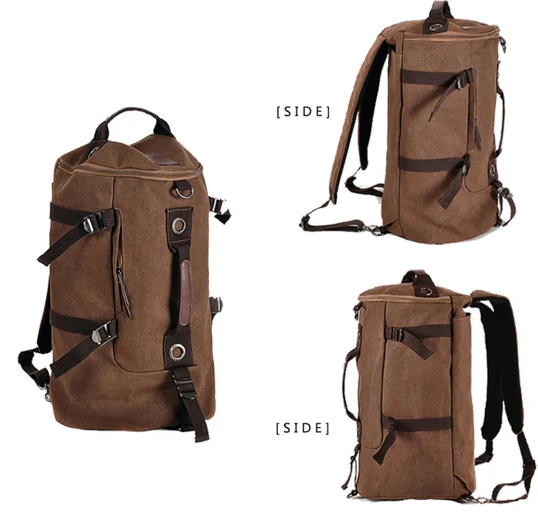 

Canvas Travel Laptop Backpack Waterproof Business Work School College Bag Daypack Men Women Boy Girl Student Durable Luggage