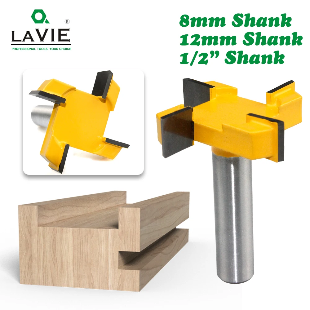 LAVIE 1 шт. 4 дюйма Т-образный долбежный резак деревообрабатывающий инструмент фрезы для дерева промышленного класса Фрезерный резак долбежный резак