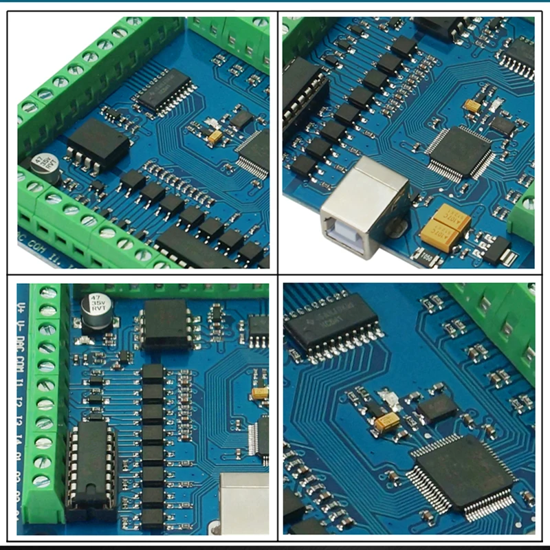 Maxgeek MACH3 4 Axis USB CNC Control ler Card Гладкий Степпер Motion Mach3 плата управления для гравировки
