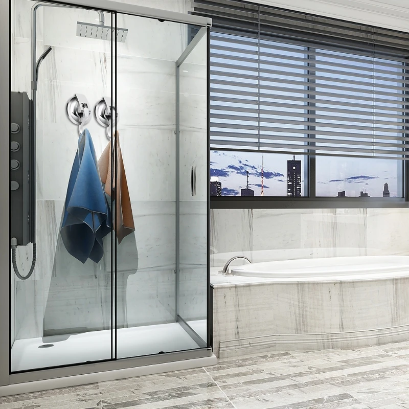 

2Pcs Punch-free Home Suction Cup Hook Modern Single Organizer Wall Hooks for Kitchen，Bathroom，Restroom Heavy Duty Hooks 35ED