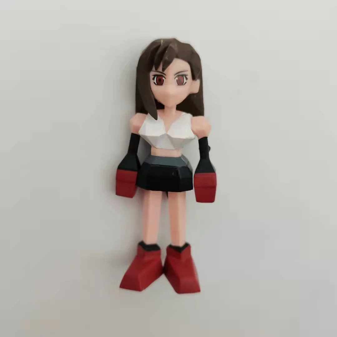 Final Fantasy Cloud Reno Tifa Sephiroth Red VII Remark Art Figures FF7 Polygon Square Enix Model Gift Toy Xmas Collection No Box | Игрушки и