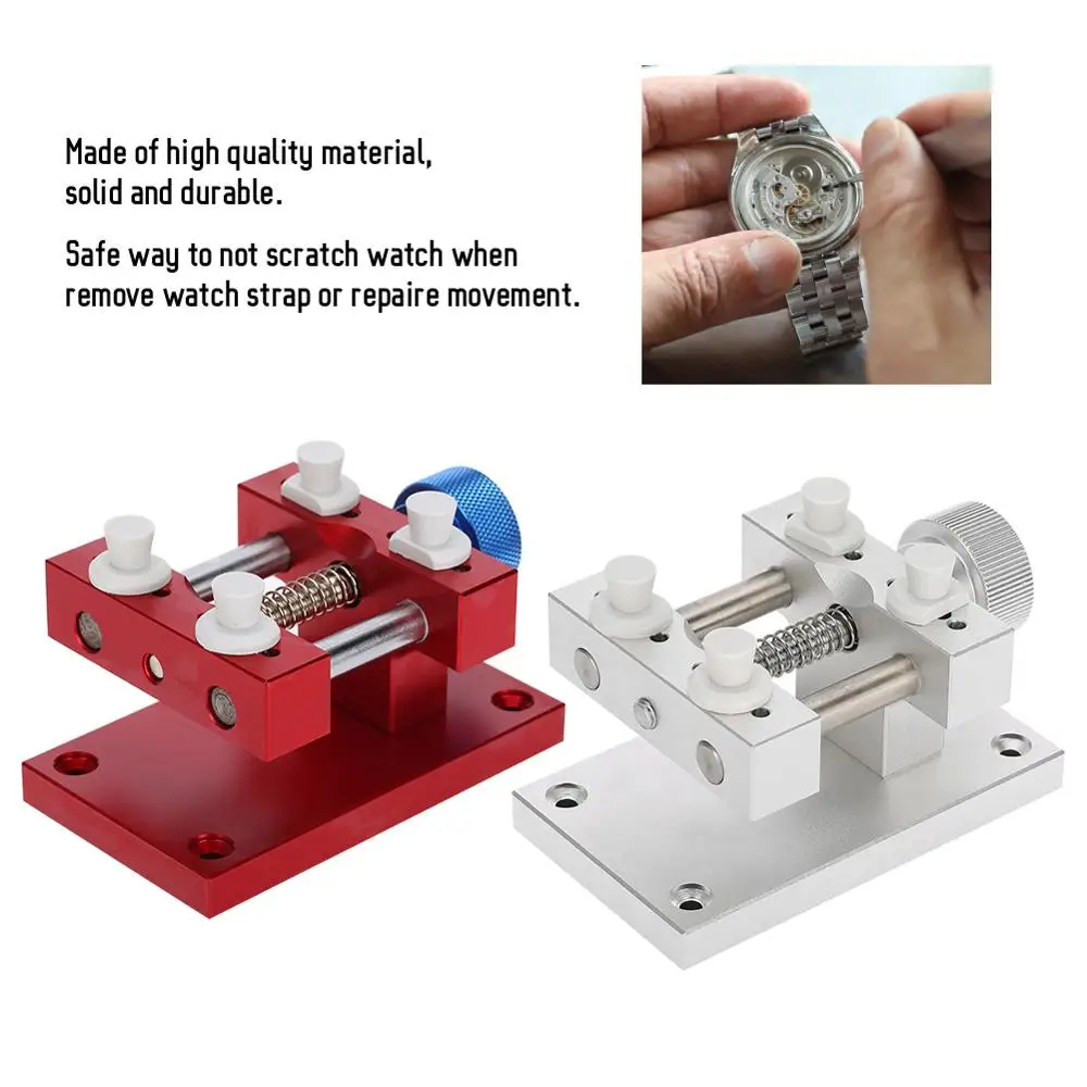 Чехол держатель для часов с 4 аксессуарами ремонта часов|Ремонтные инструменты и