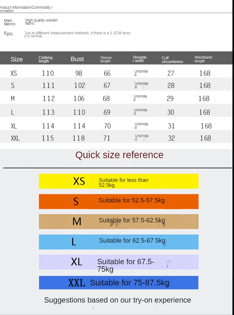 

Solid Color Long Overcoat Fashion Polyester Sleeve Woolen Korean Style Coat Women Jacket Casaco Feminino Woman's Clothes EK50WC