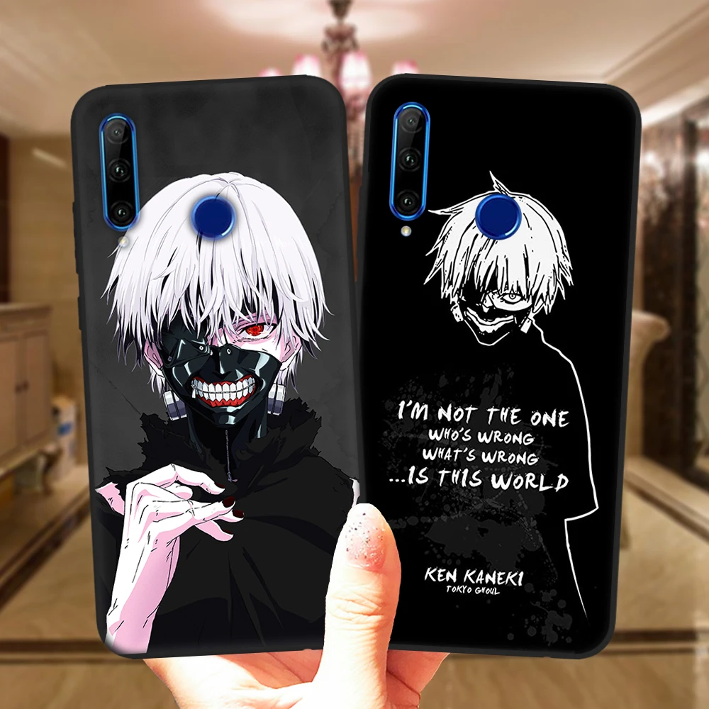 Токийский Гуль аниме Kaneki Ken чехол для телефона Huawei Honor 10i 20i 30i 9X 8X 10X 30 Mate 10 20 Lite Pro