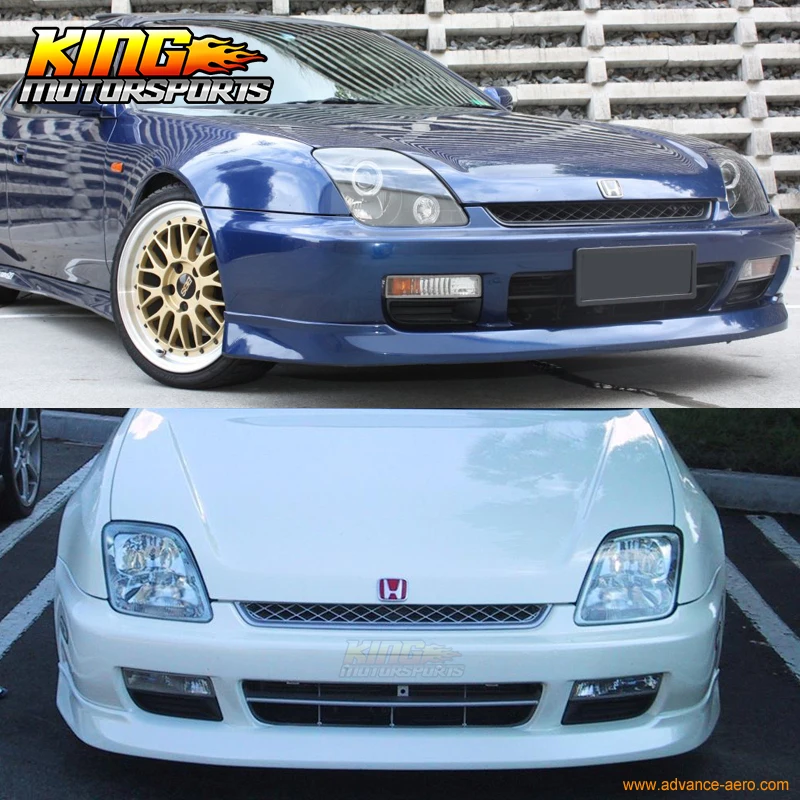 Подходит 97 98 99 00 01 Honda Prelude OE Стиль купе 2DR дополнительный передний бампер спойлер