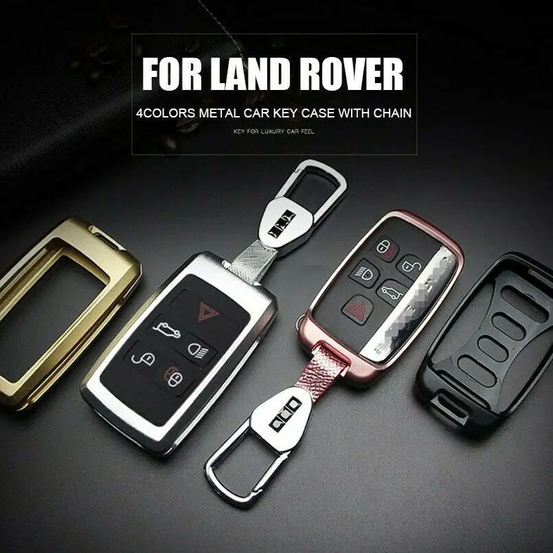 Высококачественный металлический чехол для автомобильного ключа брелок Чехол