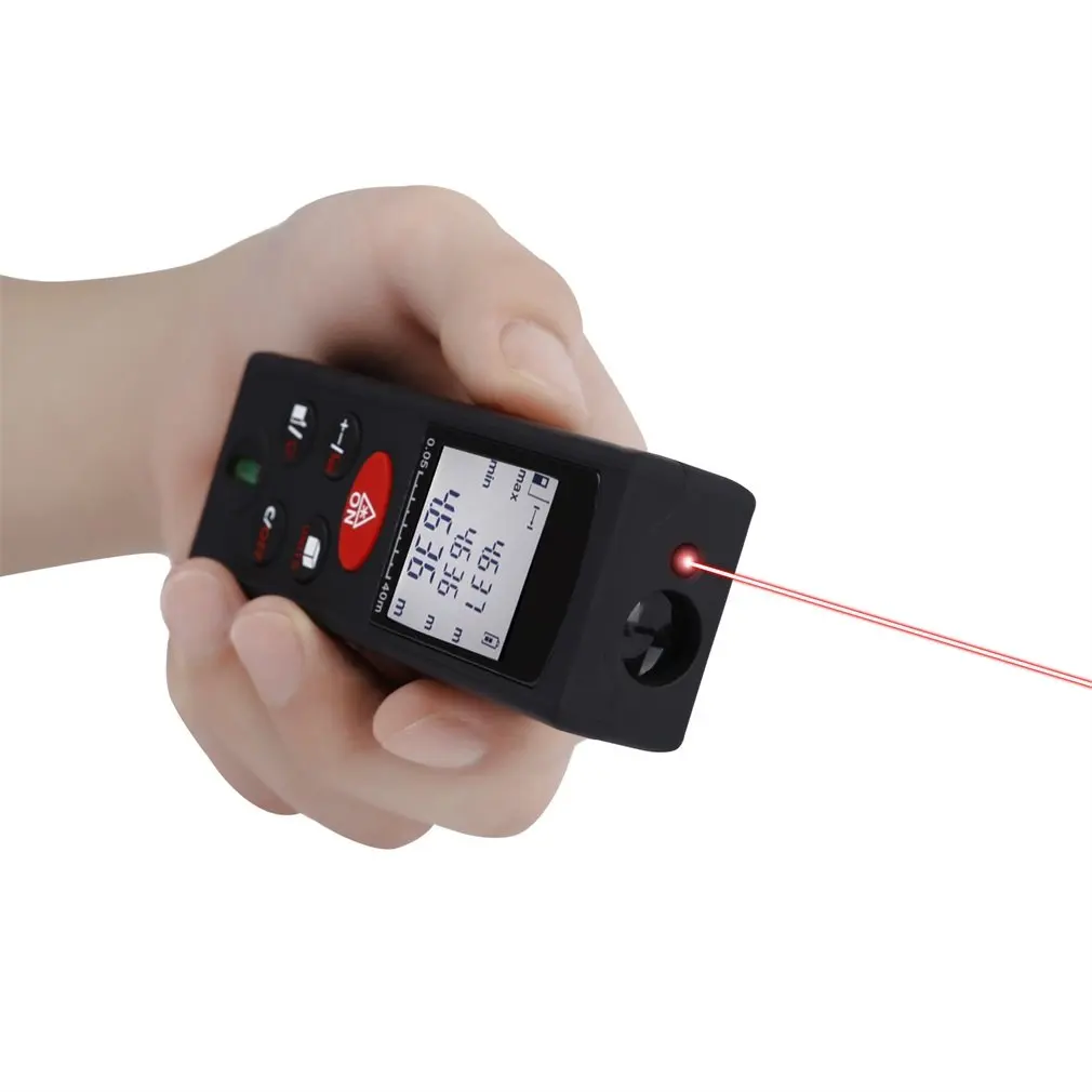 Черный 0 05 40 м профессиональный лазерный дальномер измерительный диастиметр