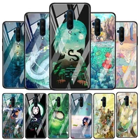 Anime Totoro Ghibli Art Tempered Glass Cover For OnePlus Nord Pro Silicone Phone Case Coque Shell