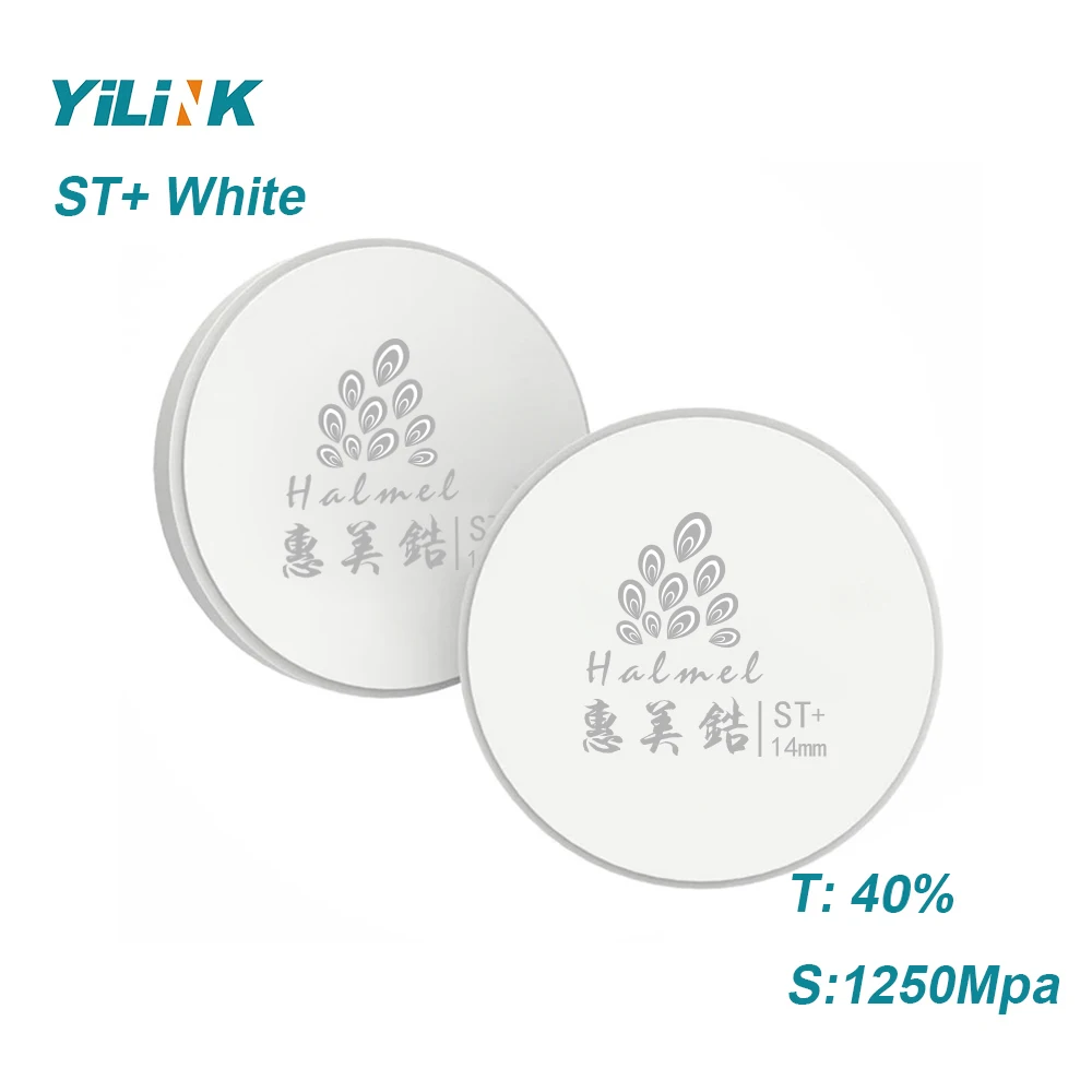 

Yilink циркониевые блоки для стоматологической лаборатории 98*12 мм/14 мм/16 мм/18 мм/20 мм/22 мм/25 мм ST диск фиксированный циркониевый ремонтный матер...