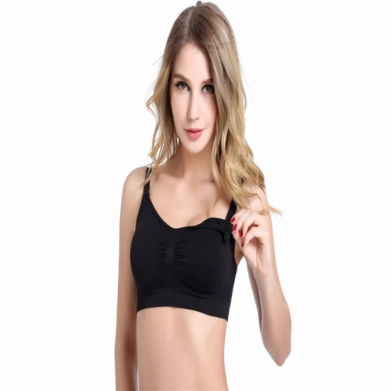 Soft Wire free breastfeeding Maternity Nursing Bra Women Cotton Underwear Maternity bra Underwear Women Breast Feeding Bra