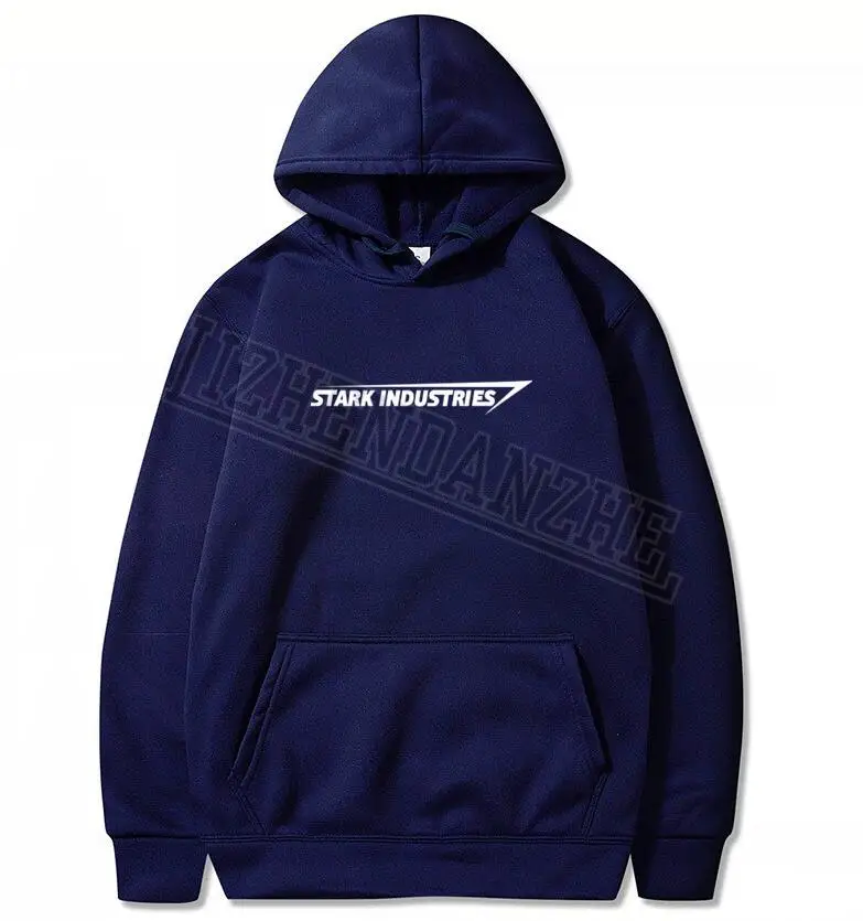 Мужские и женские толстовки с принтом Старков Индастриз Тони Старка Железного