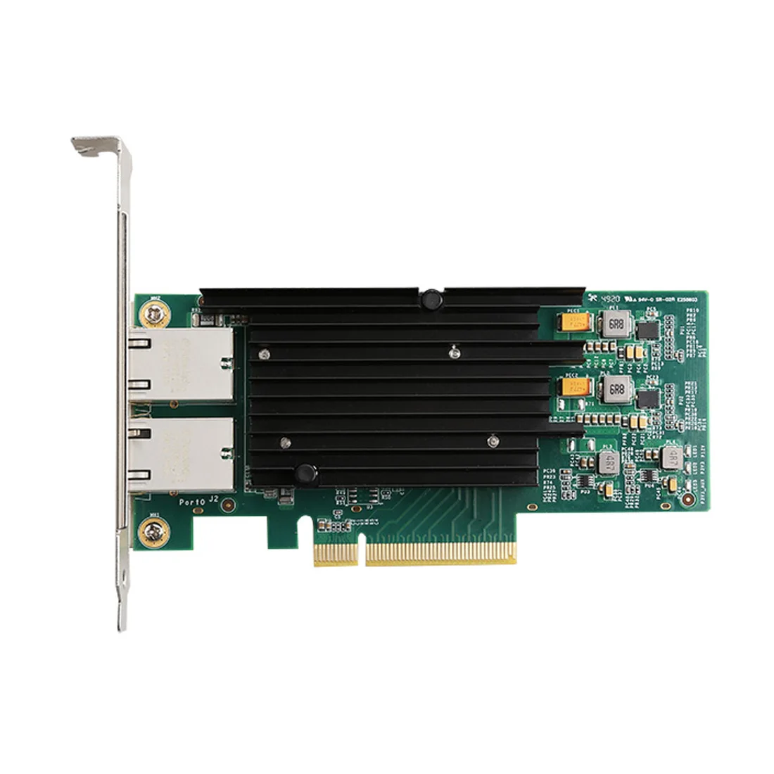 PCIE X8 10000M   PCIE 10  Ethernet   RJ45 Lan    Intelx540 10Gbs Pci-E  