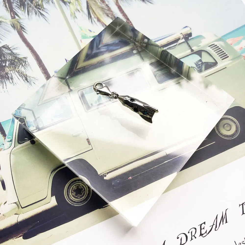 Подвеска для браслета и ожерелья из серебра 925 пробы |