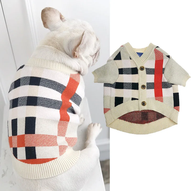 

Warm Winter Dog Clothes New Sweater Teddy Schnauzer Bomei Keji Guibin Cat Pet Winter Luxury Dog Clothes