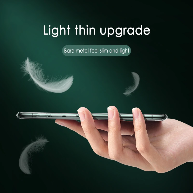 Ультратонкий Прозрачный чехол для телефона iPhone 11 7 силиконовый мягкий Pro XS Max X 8 6s