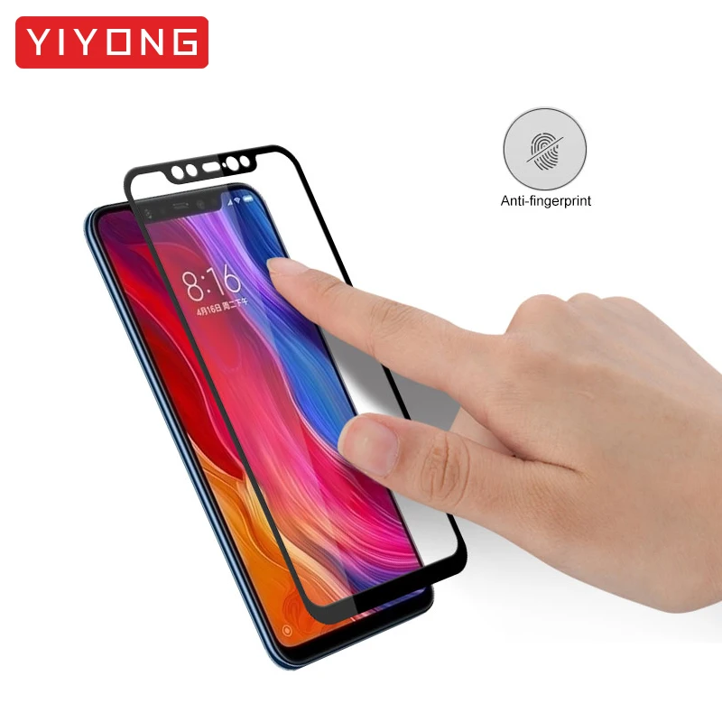 Стекло YIYONG 9D с полным покрытием для Xiaomi Mi 8 SE Lite Pro закаленное стекло Xiomi Mi8 Защита