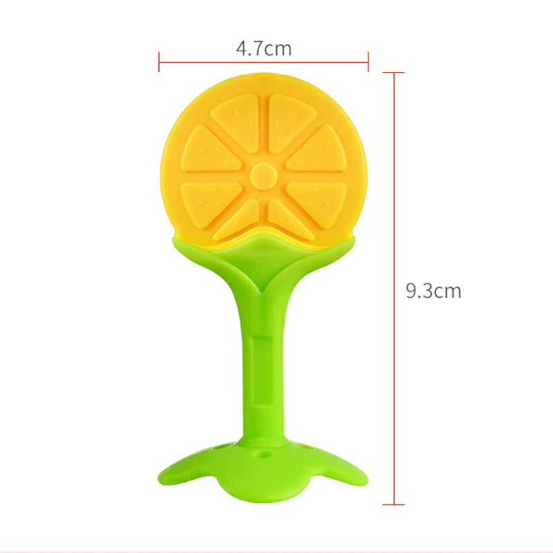 

Baby Teether Banana Safety BPA Free Food Grade Silicone Fruit Teethers For Babies Infant Kids Toothbrush Chew Toys Baby Chewing