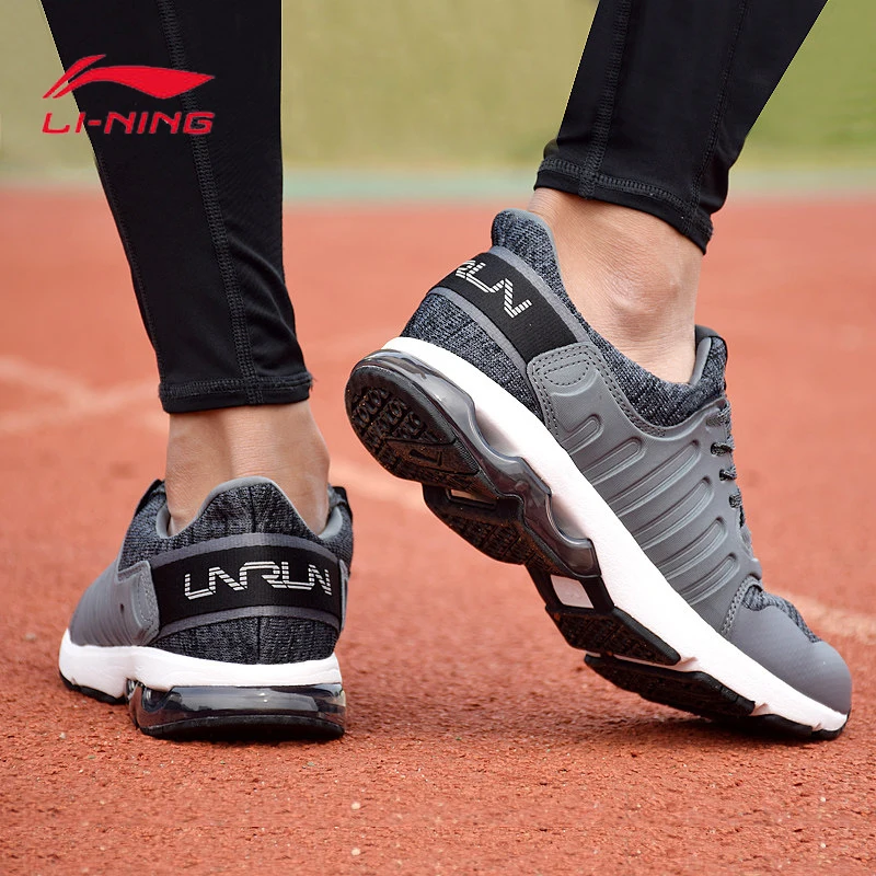 Li-Ning/мужские кроссовки для бега с пузырьковой дугой; износостойкая спортивная обувь с противоскользящей подкладкой; дышащие кроссовки; ARHM091