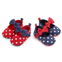 0 18m autumn baby girl cotton casual bow shoes first walkers newborn cute non slip soft soled walking shoes