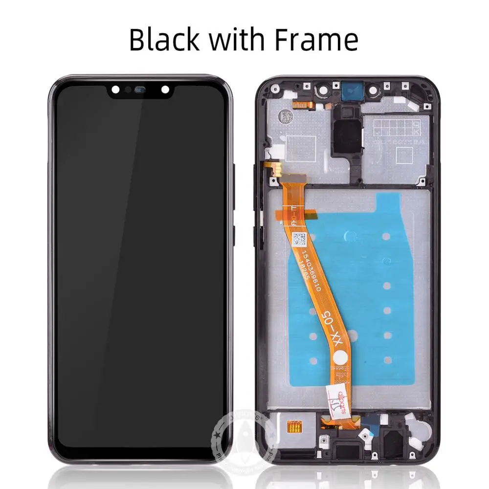 Black with Frame Дисплей для HUAWEI Mate 20 Lite в сборе с тачскрином 6.3 inch sne lx1 sne-lx1 - Цвет: Black with Frame
