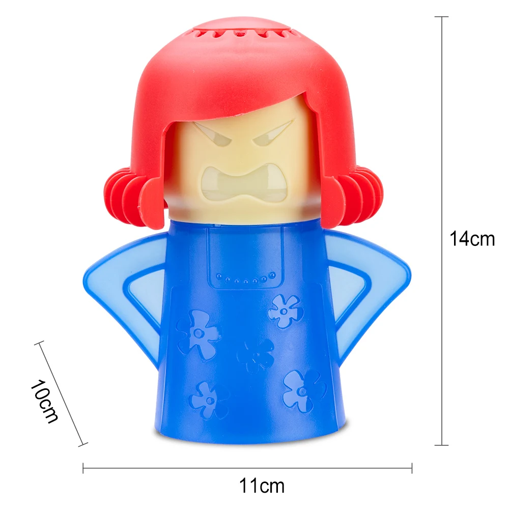 

Angry Mom Microwave Cleaner Oven Steam Cleaner Easily Cleans Microwave Appliances for The Kitchen Refrigerator Cleaning Tools