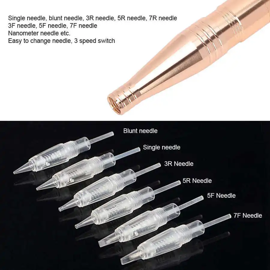 M2 тату машина регулировка длины иглы из алюминиевого сплава перезаряжаемая