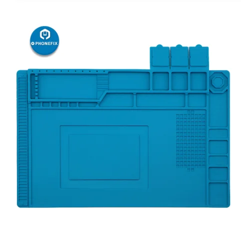 Паяльный коврик Теплоизоляционный силиконовый настольный термозащитный