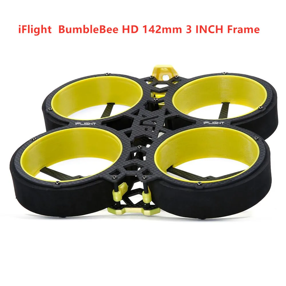IFlight BumbleBee HD 3 дюйма 142 мм FPV CineWhoop рама с 2 рукояткой/пропеллером совместимый