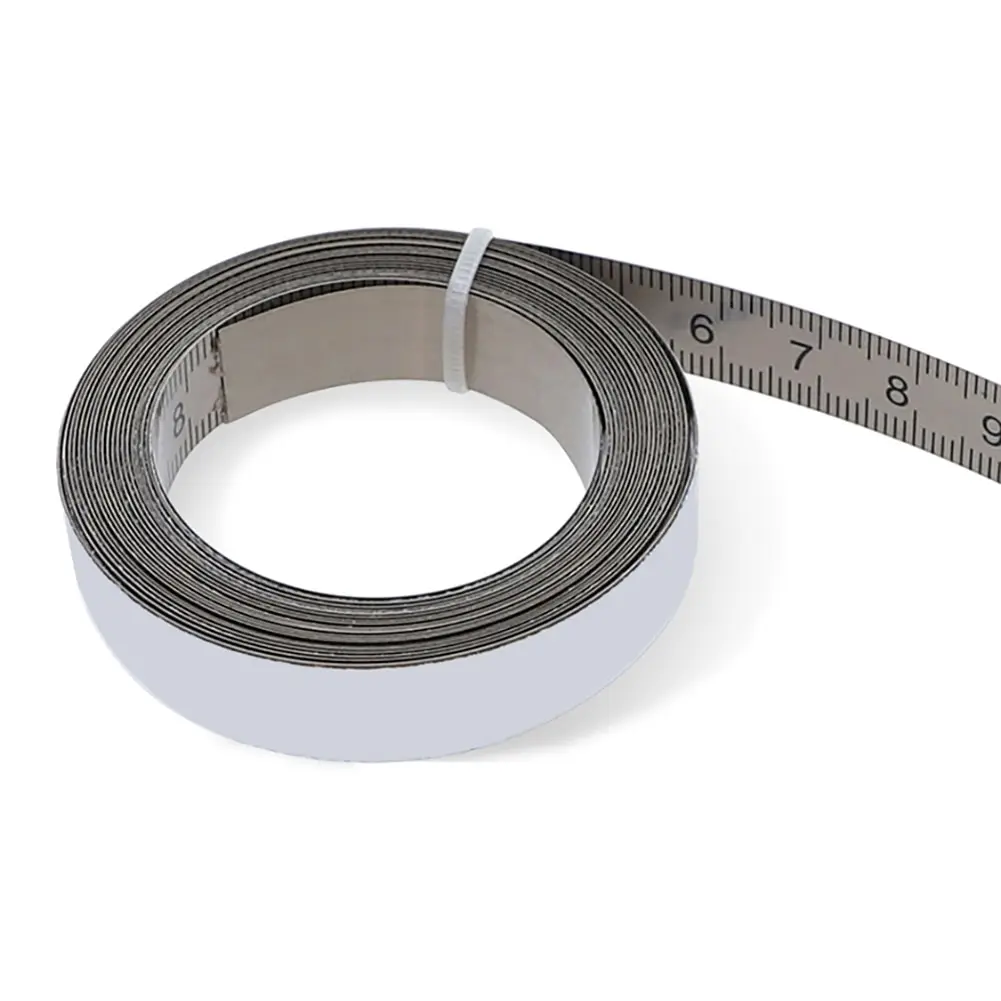 Stainless Steel Miter Track Tape Measure Self Adhesive Metric Scale Ruler 1M-3M for T-track Router Table Saw Woodworking Tools |