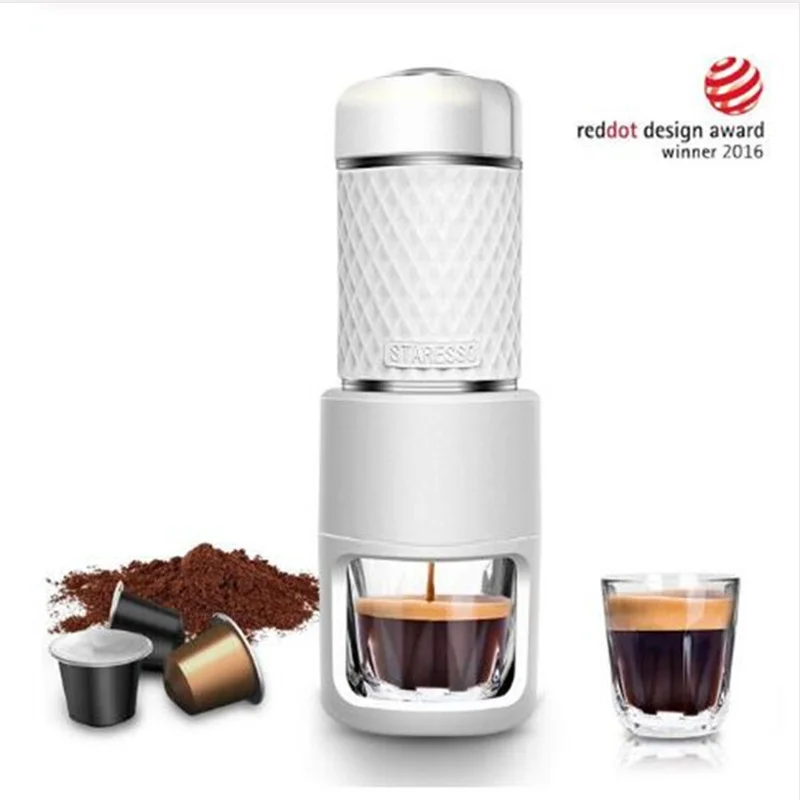 2019 Новый STARESSO Многофункциональный Кофе машина ручной SP 200 2 в 1 капсулы высокого