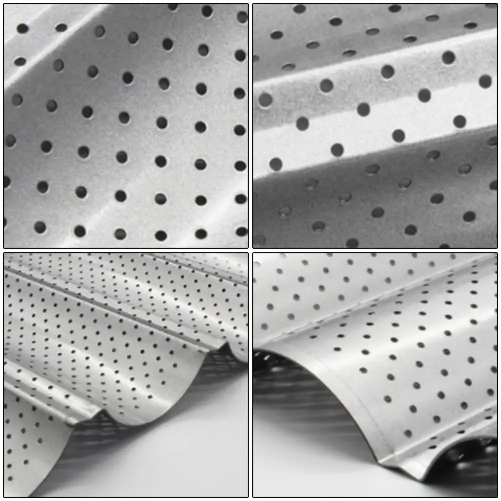 Антипригарная лоток для багета французская Бриллиантовая форма готовки выпечки