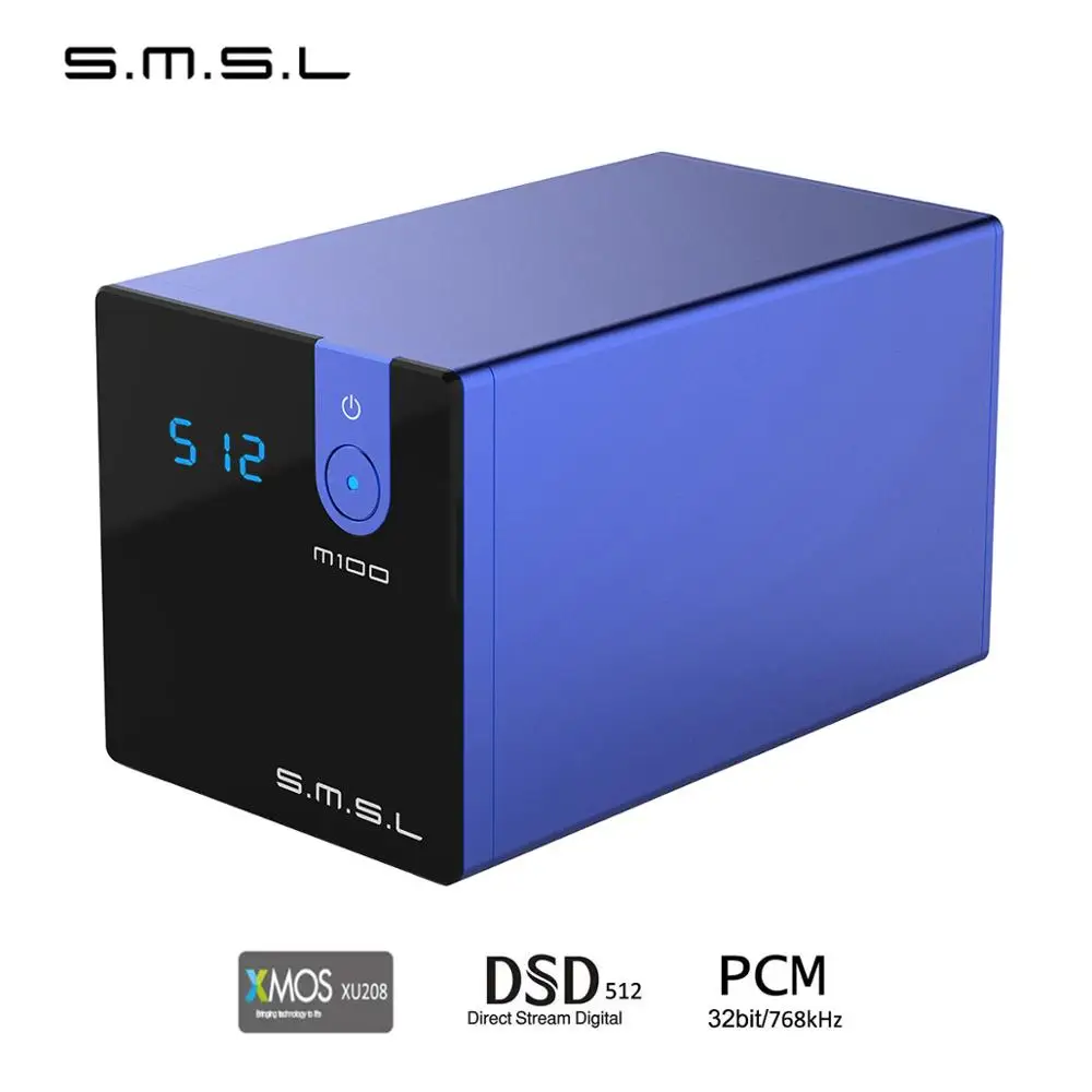 SMSL M100 HIFI USB DAC AMP Мини DAC оптический коаксиальный вход AK4452 DSD512 32 бит/768 кГц Hi-Res аудио декодер Настольный