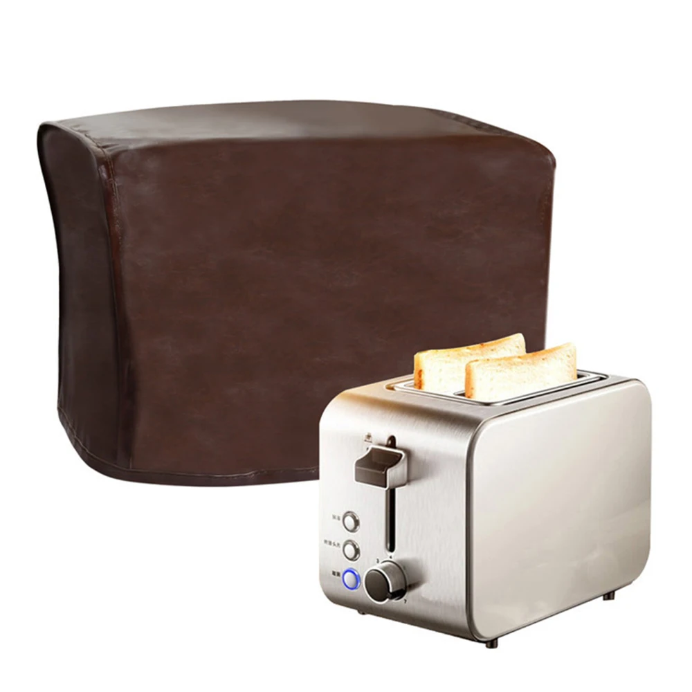 

Кухонное приспособление для хранения тостер чехол для машины устойчивый/моющийся чехол из четырех частей бытовой кожаный пылезащитный чех...