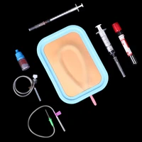 venipuncture iv injection training pad silicone human skin suture training model venous blood drawing exercise