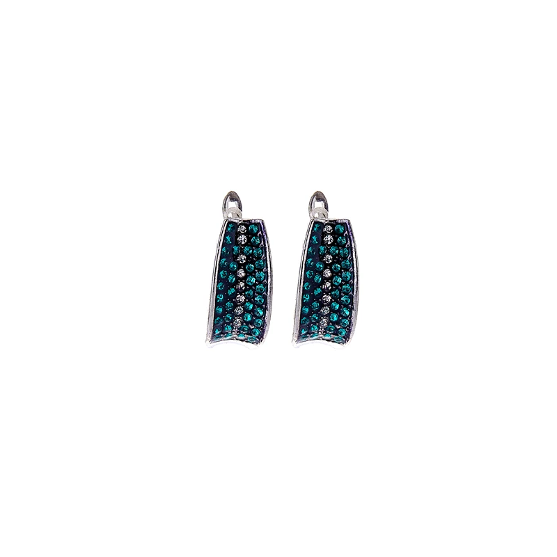 

Wedding Simple Light Luxury Bridal Earrings Zircon Fashion Fashion Women's Party Valentine's Day Gift Jewelry Wholesale