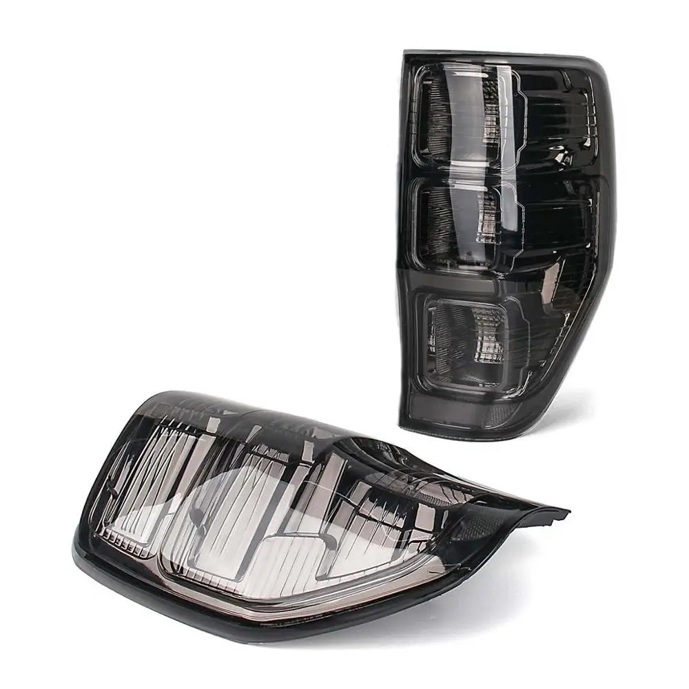 

LH&RH Pair TailLight For Ford Ranger MK5 T6 Pickup Tail Rear light Brake Revers Lamp Somked 2012 2013 2014 2016 2017 2018