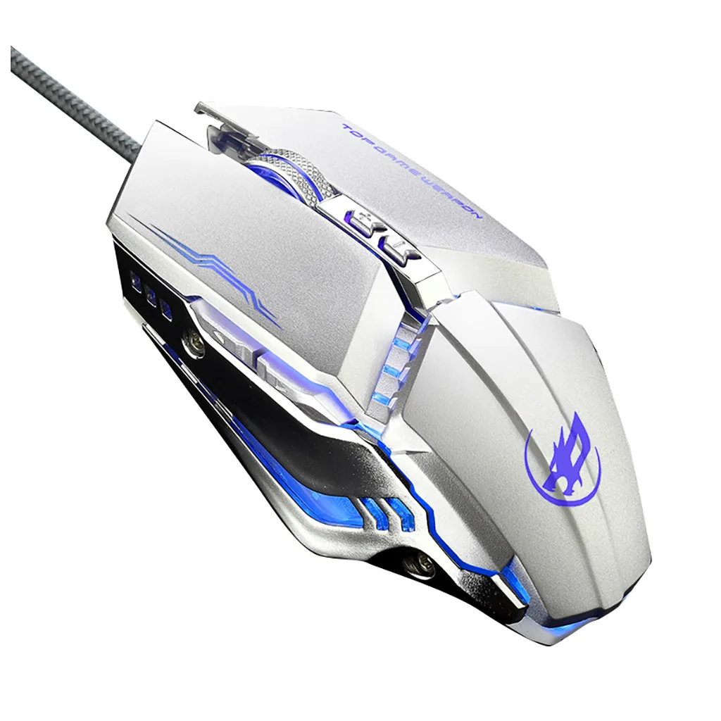 

Wired Mouse Usb Gaming Mouse Ergonomic Design Programmable 6keys 3200dpi Mice With Led Wireless Mouse Mouse Gamer