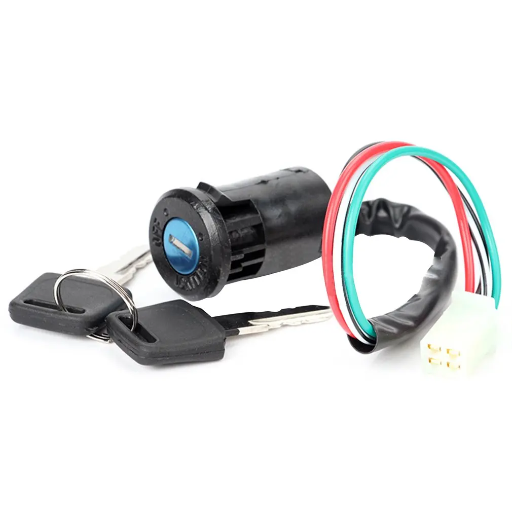 

1 pcs Universal Motorcycle Ignition Switch Key Off-road motorcycle modified small high game switch electric door lock key switch