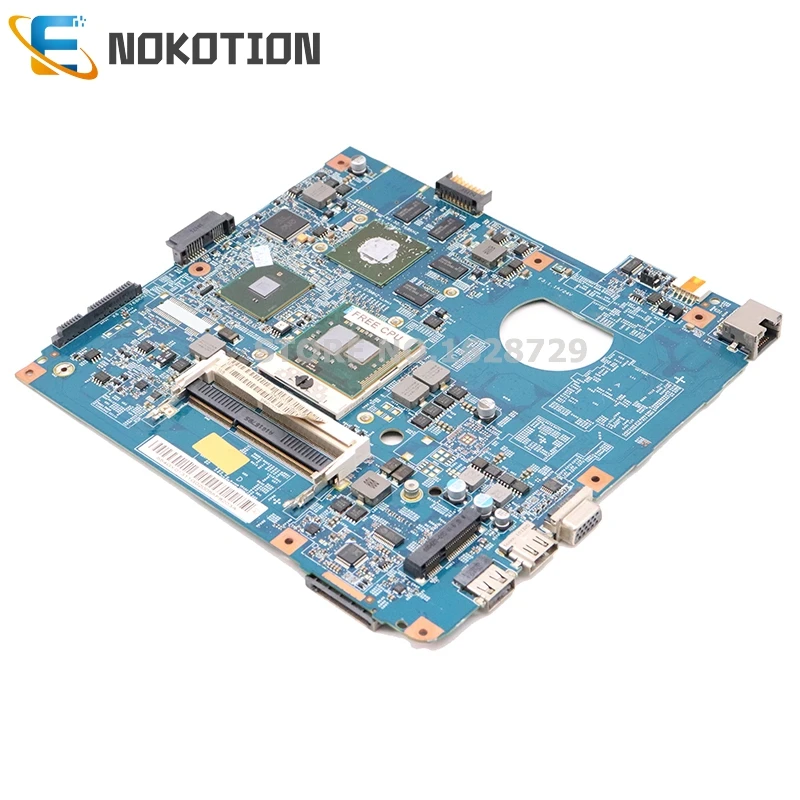 NOKOTION материнская плата для ноутбука acer aspire 4741 4741G HM55 DDR3 GT330M 1 ГБ Бесплатный процессор JE40-CP MB 48.4GY02.021 MBPV201002