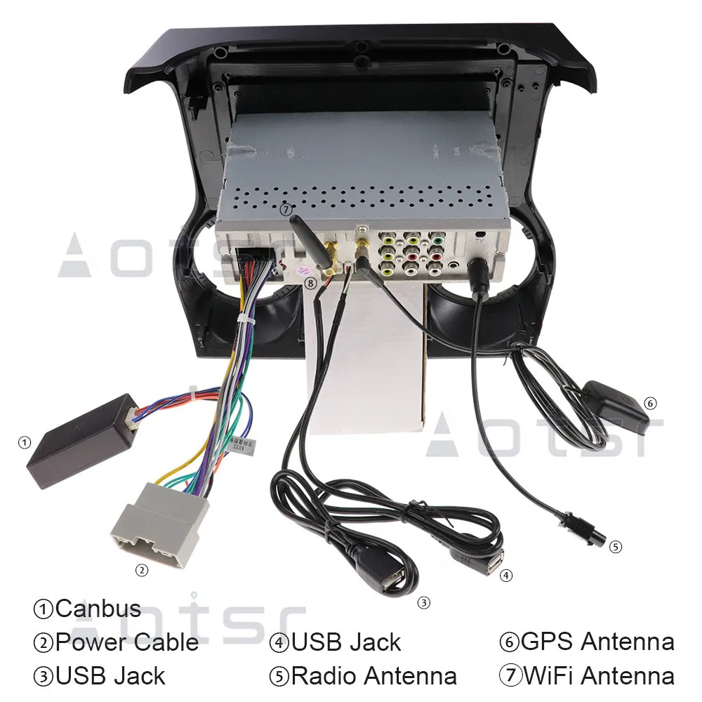 Автомобильный GPS-трекер AOTSR Android 10 0 для Jeep grand wrangler 2011-2016 навигация головное
