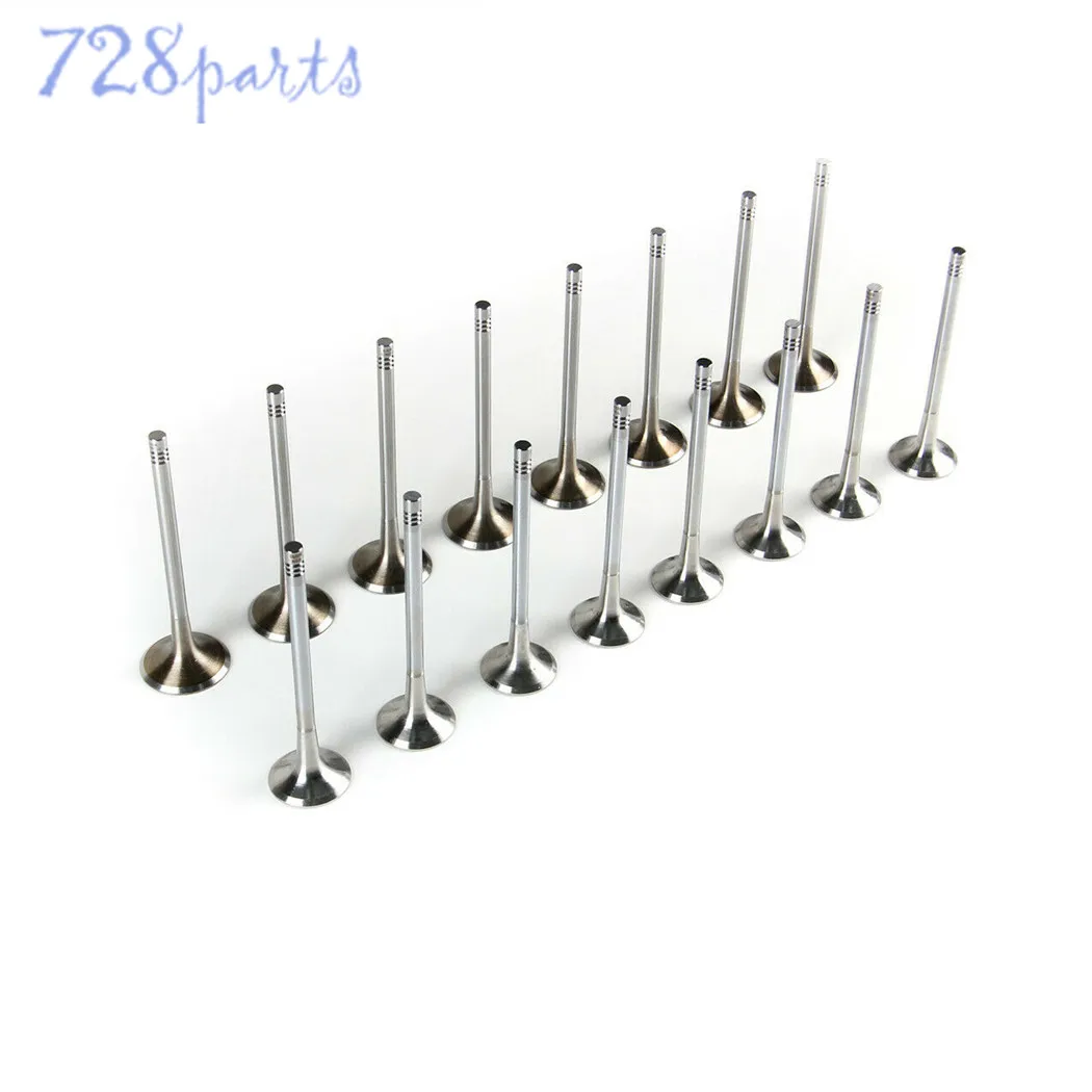 

16Pcs 2.0T Engine Intake & Exhaust Valves Fit For VW Arteon CZPB DKZA AUDI A4 A5 A6 A7 Q3 TT 110KW 140KW