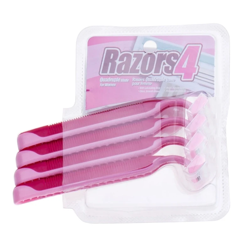 S With Safety Cover Attached On Stainless Steel Razor Womens