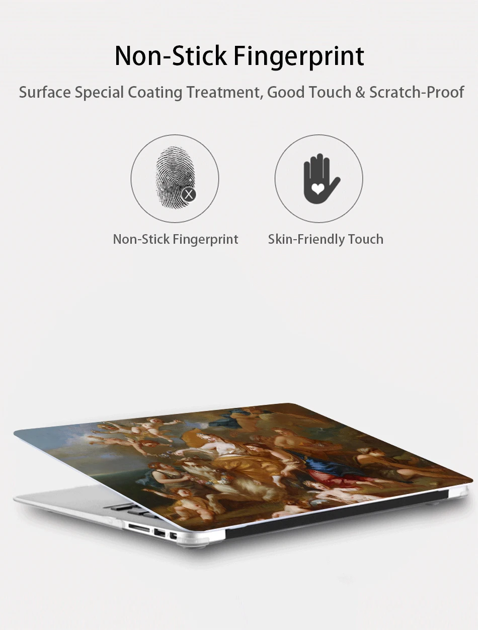 MTT чехол для Macbook Air Pro retina 11 12 13 15 Сенсорная панель классическая картина маслом ноутбук рукав для Apple macbook 13,3 дюйма Чехол