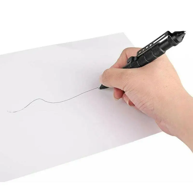 

Tactical Pen Zelfverdediging Pen Multipurpose Luchtvaart Zelfverdediging Pen Draagbare Aluminium Tool Anti-Slip I3R1