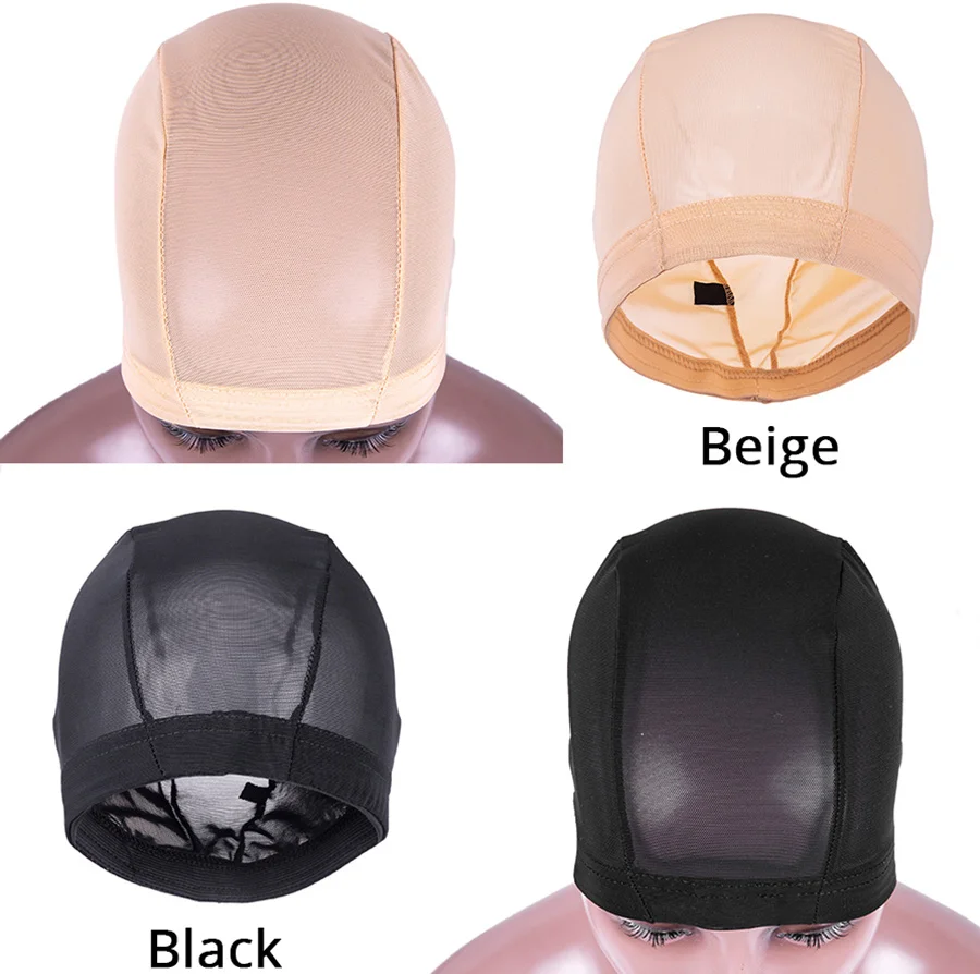 AliLeader L/S Glueless Hair Net Wig Liner Cheap Caps For Making Wigs Spandex Elastic Mesh Dome Cap Materials | Шиньоны и парики