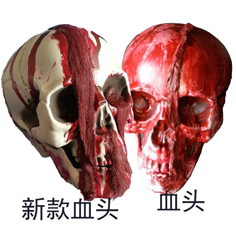 Estartek полный размер черепа руки для дома с привидениями реквизит и Хэллоуин