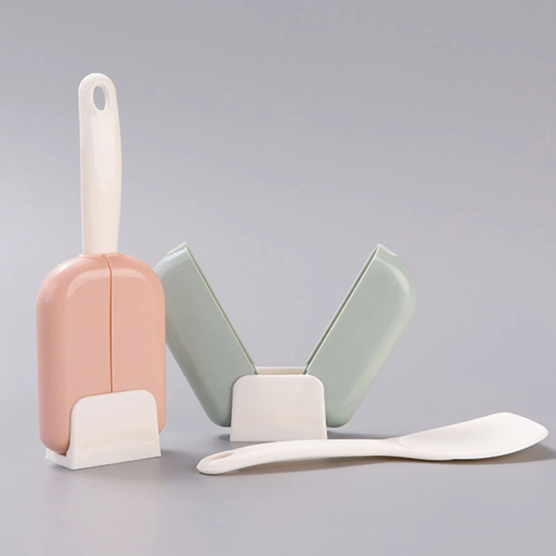 

Rice Spoon Can Stand Up Automatic Opening Closing Shovel Rice Cooker Rice Spoon Creative Non-stick Rice Rice Spoon Storage Rack
