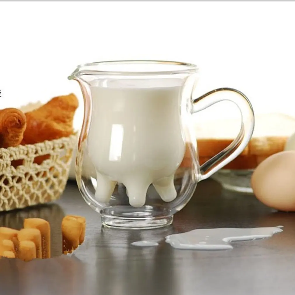 Креативная Персонализированная термостойкая стеклянная чашка с двойными