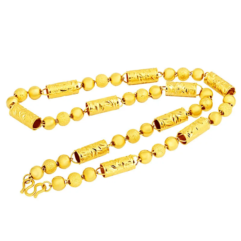 

70cm Never Fade Copper Gold Necklace Chains Bulk For DIY Jewelry Findings Making Materials Handmade Supplies Man Gift